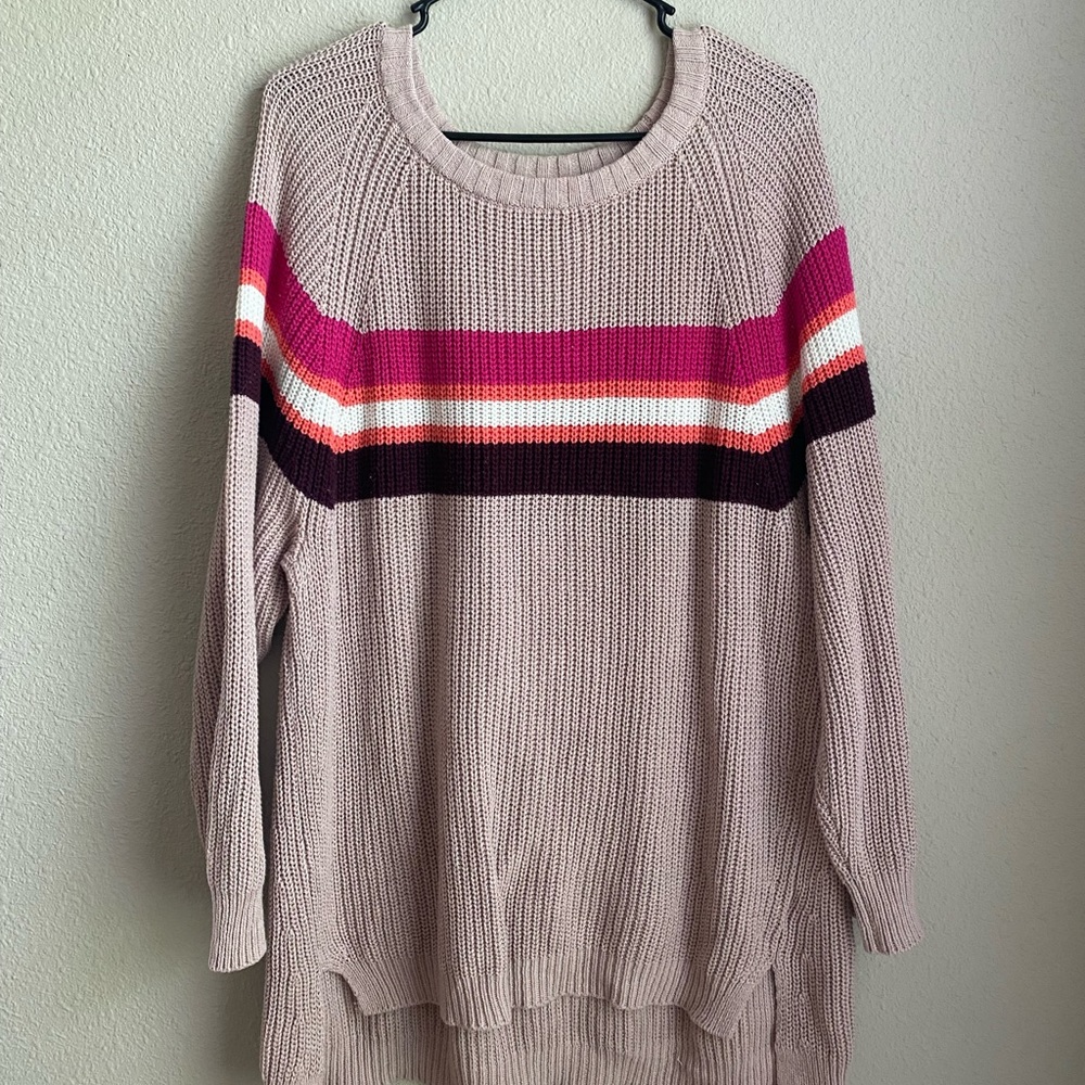 Light pink express sweater